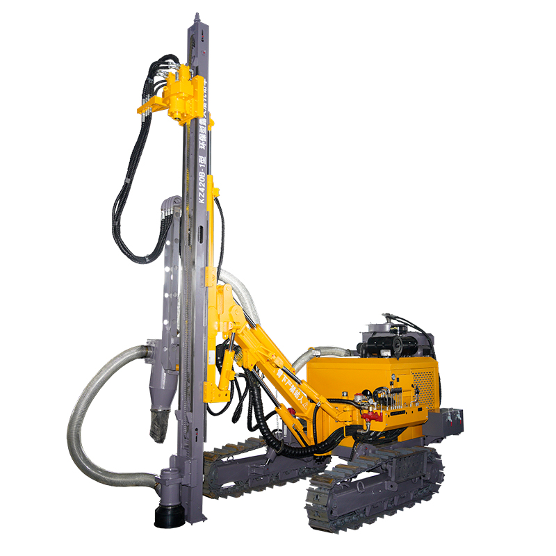Heavy Equipment Drilling Rig - Equipo de perforación DTH sobre orugas