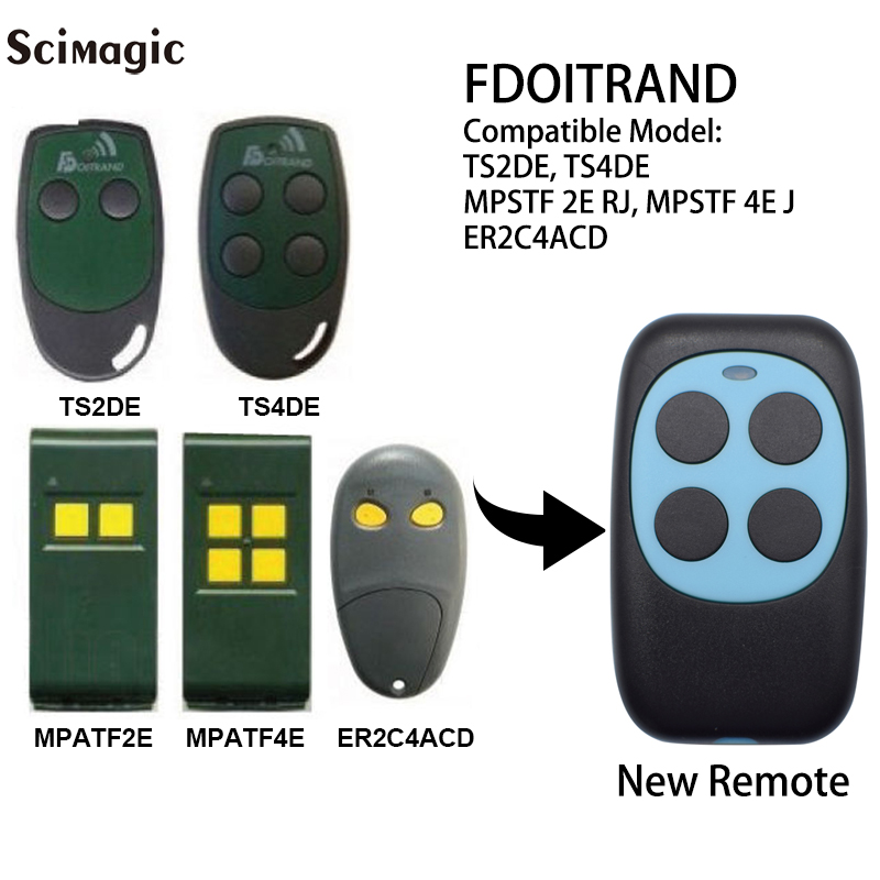 Heavy Equipment Garage - Fdoitrand Compatible con control remoto 433MHz