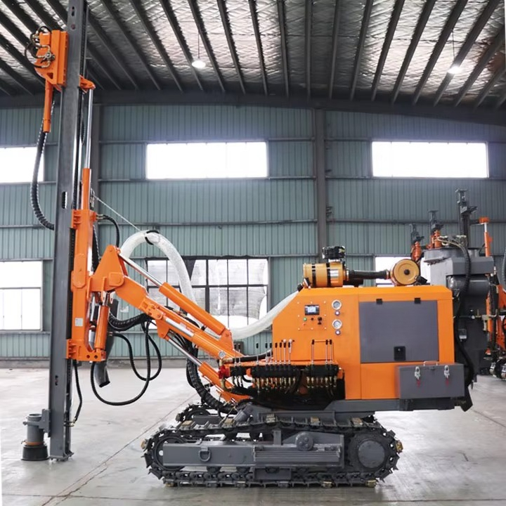 Heavy Equipment Drilling Rig - Equipo de perforación hidráulico de orugas
