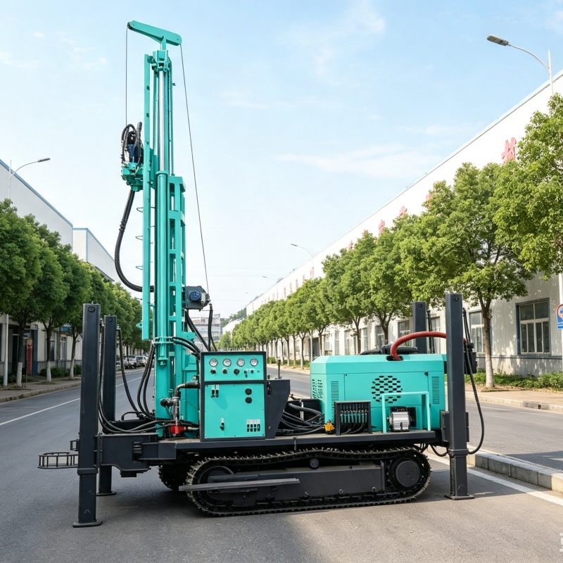 Heavy Equipment Drilling Rig - Equipo de Perforación de Pozos de