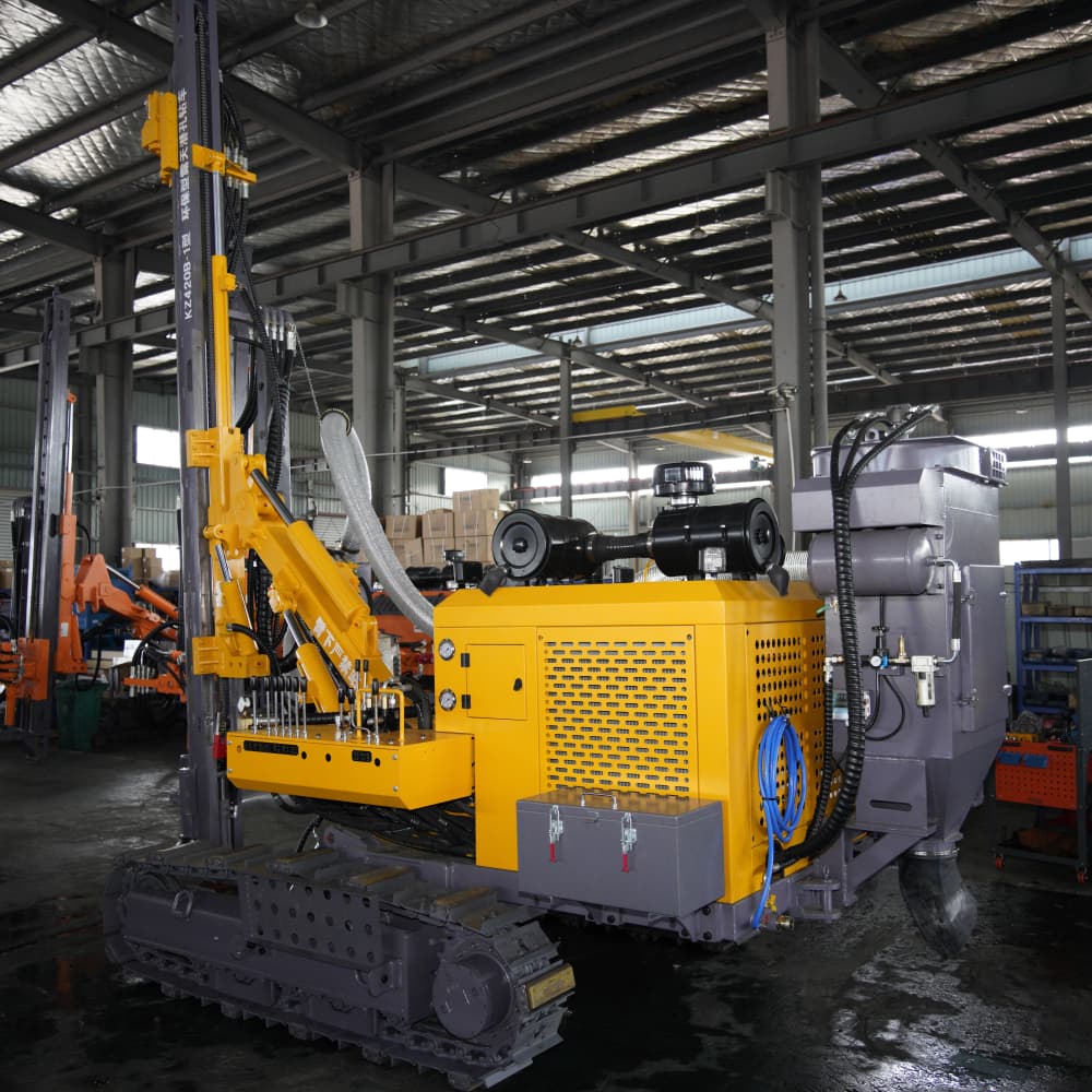 Equipo de perforación DTH sobr - Heavy Equipment Drilling Rig reseña y precio