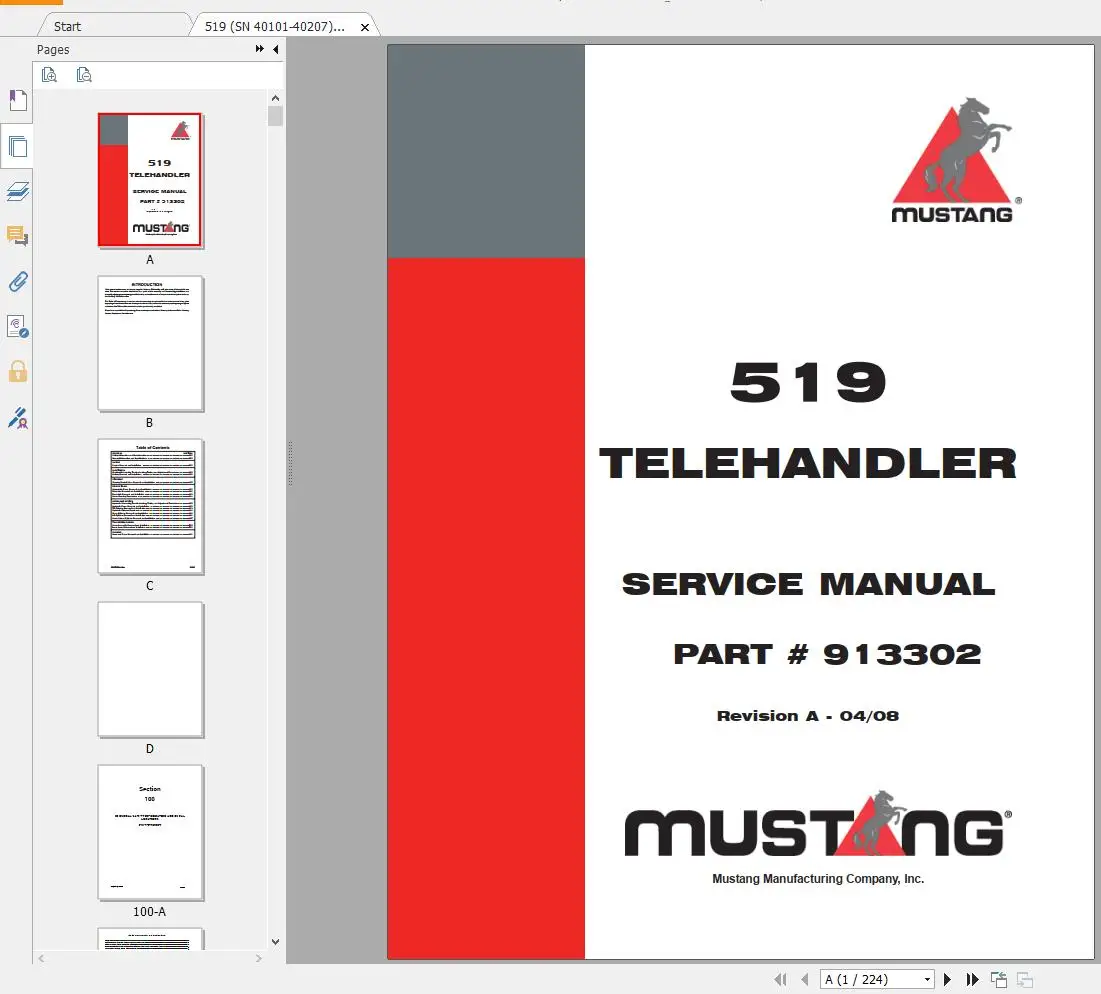 AutoDVD Mustang Maquinaria Equ - Heavy Equipment Usa reseña y precio