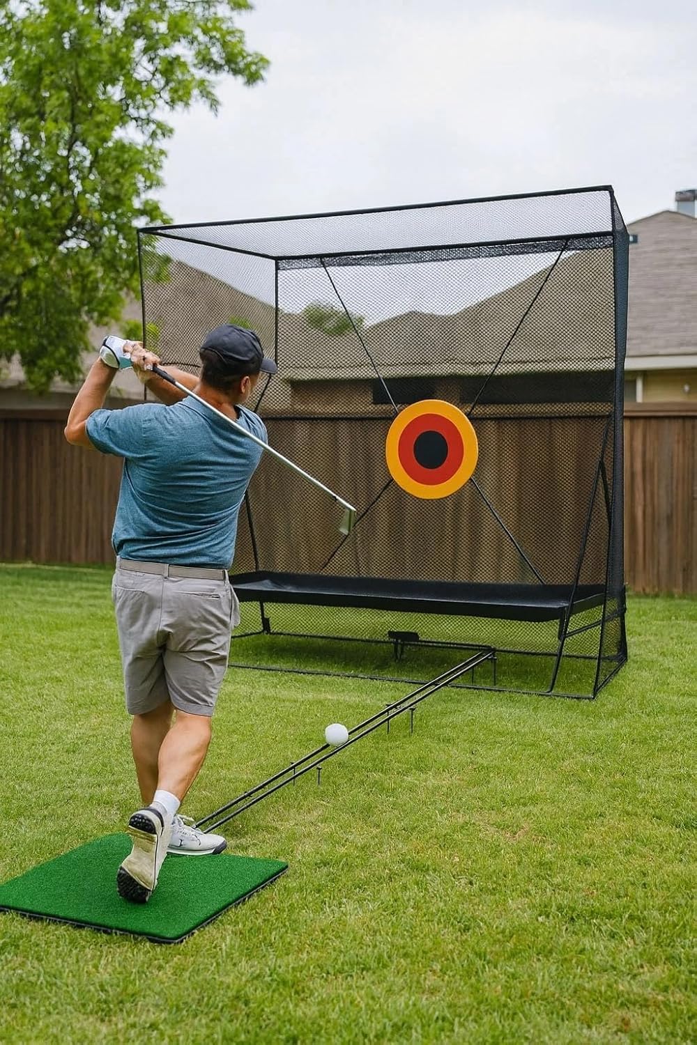 Red de Práctica de Golf de 10x - Heavy Equipment Simulator reseña y precio