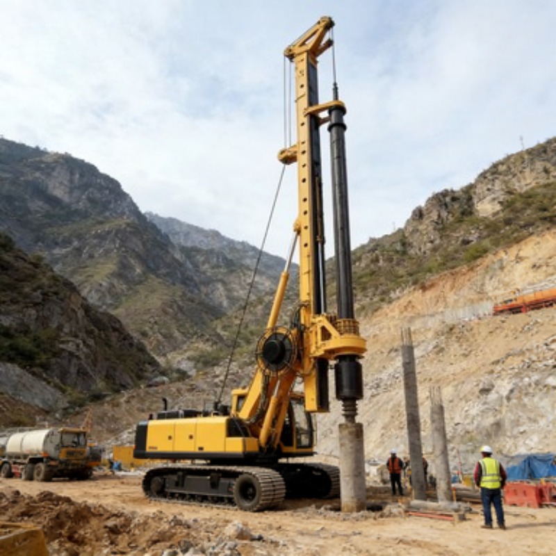 Plataforma de Perforación Rota - Heavy Equipment Drilling Rig reseña y precio
