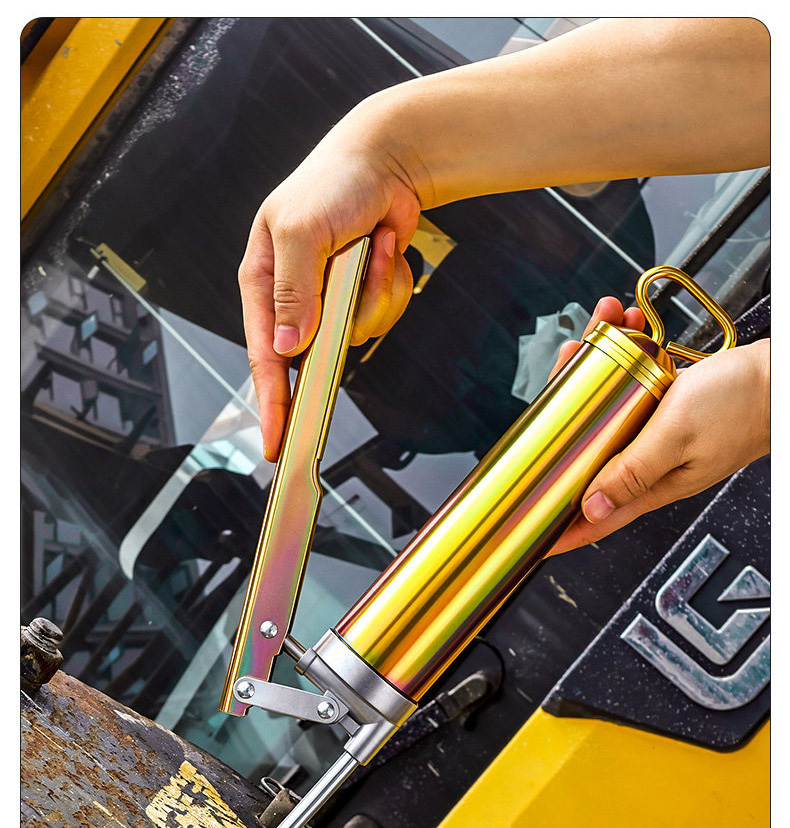 Pistola de engrase manual de a - Grease For Heavy Equipment reseña y precio