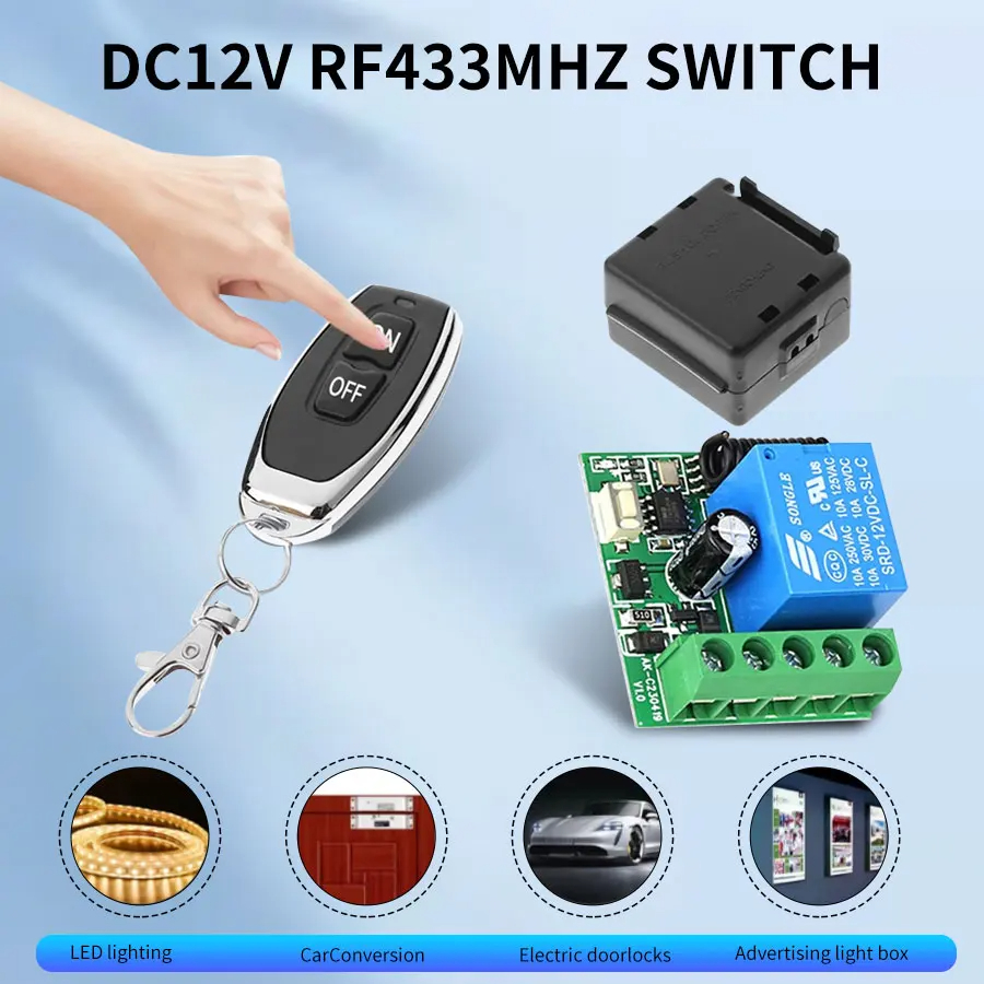 Transmisor receptor de relé DC - Heavy Equipment Garage reseña y precio
